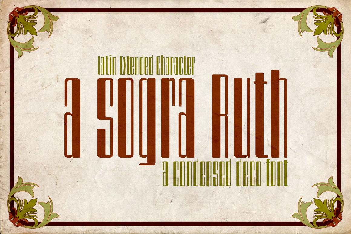 A Sogra Ruth: A Bold, Rounded Sans Serif for Handmade Charm