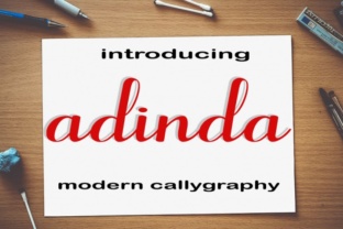 Adinda: A Handwritten Font That Feels Like Your Brand’s Signature
