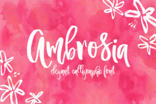 Ambrosia Script: A Handwritten Font That Feels Like a Signature