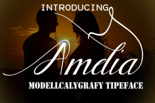 Amelia: A Modern Calligraphy Font for Handmade Creators