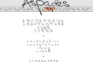 Aspades: A Handwritten Font That Speaks With Intent