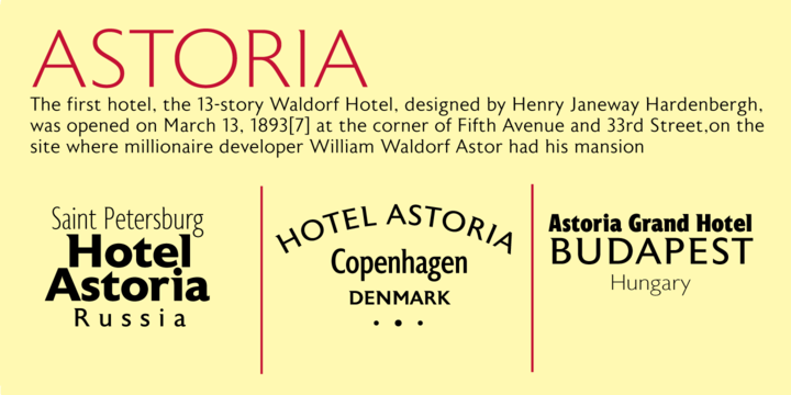 Astoria Family: A Thoughtful Sans Serif for Calm, Clear Reading