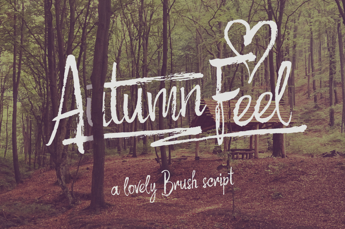 Autumn Feel: A Hand-Drawn Script Font That Breathes Warmth Into Branding