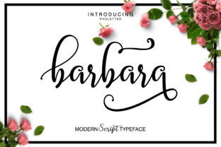 Barbara Script: A Modern Handwritten Font That Feels Like It Was Made for Real Branding