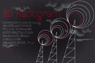 BD Radiogram: A Decorative Font That Sings in Campaign Visuals