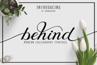 Behind Script: A Handmade Font for Distinctive Web Identity