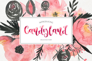 Candyland: A Feminine Script Font That Makes Campaigns Feel Intentional