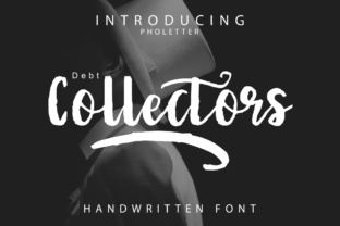 Debt Collectors: A Handwritten Calligraphy Font That Feels Human