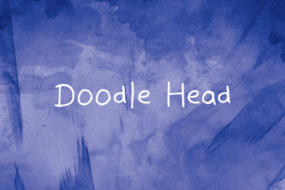Doodle Head: A Friendly Handwritten Font for Digital Brands