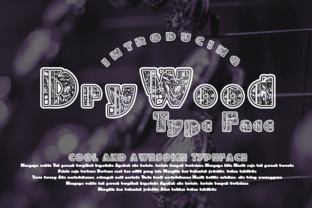DryWood Font: A Decorative Typeface for Campaign Headlines That Stick