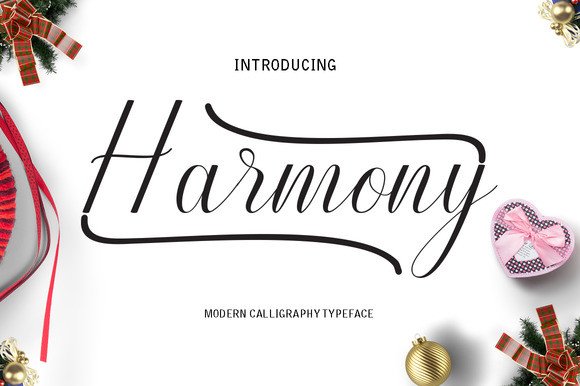 Harmony: A Clean Script Font That Makes Your Brand Feel Thoughtful