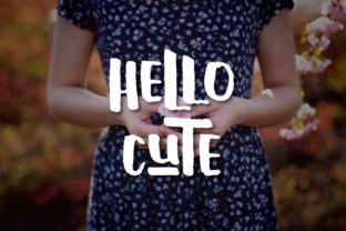 Hello Cute: A Script Handwritten Font That Fits Real Campaign Moments
