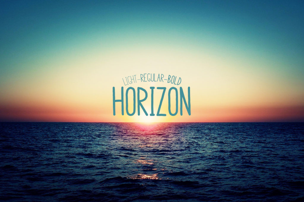 Horizon: A Thoughtful Sans Serif Typeface for Editorial Design