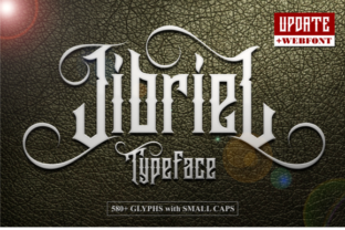 Jibriel: A Blackletter Font That Brings Depth to Real Branding Work