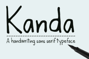 Kanda: A Friendly Handwritten Font for Digital Branding