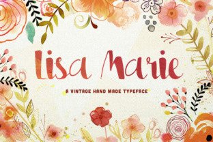Lisa Marie: A Playful Script Font for Scroll-Stopping Brand Content