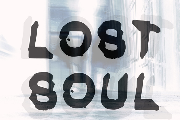 Lost Soul: A Spooky Display Font for Halloween Web Design