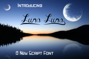 Luna Luna: A Playful Script Font for Digital Brand Moments