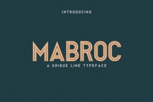 Mabroc: A Distinctive Sans Serif Typeface for Digital Branding
