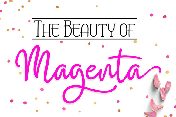 Magenta: A Script Handwritten Font That Elevates Real Business Branding