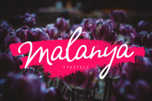 Malanya Handwritten Font for Crafters & Sellers