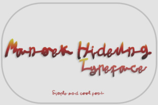 Manoek Hideung: A Thoughtful Script Font for Editorial Warmth