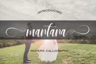 Mantana: A Friendly, Handmade Font for Small Business Branding
