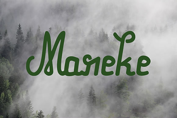 Mareke: A Script Handwritten Font with Soul