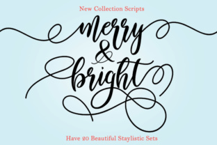 Merry Bright: A Handpainted Script Font for Real Business Branding