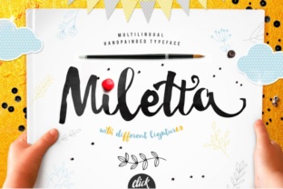 Miletta: A Hand-Painted Script Font for Editorial Warmth