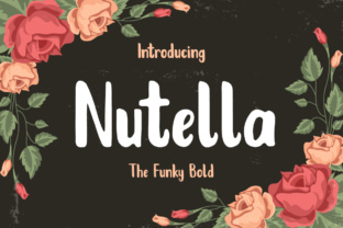 Nutella Font: A Script Handwritten Typeface for Campaign Charm