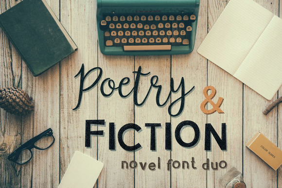 Poetry Fiction: A Script Handwritten Font for Authentic Branding