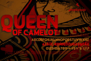 Queen of Camelot: A Refined Sans Serif Display Font for Digital Brands
