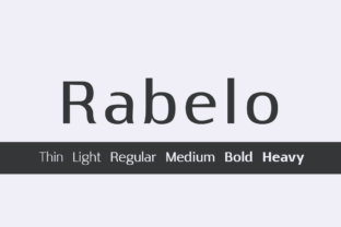 Rabelo Light: A Thoughtful Sans Serif for Calm, Clear Typography