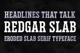 Redgar Slab: A Thoughtful Slab Serif for Calm, Confident Typography