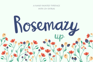 RosemaryUP: A Handwritten Font That Makes Your Brand Feel Human