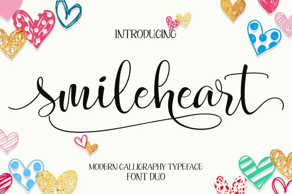 Smileheart: A Thoughtful Script Font for Editorial Warmth