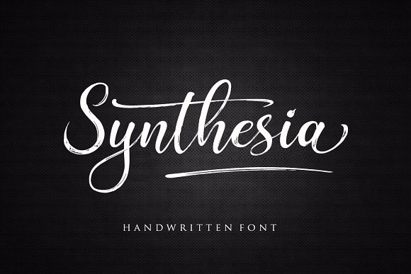 Synthesia: A Handwritten Font for Editorial Warmth and Clarity