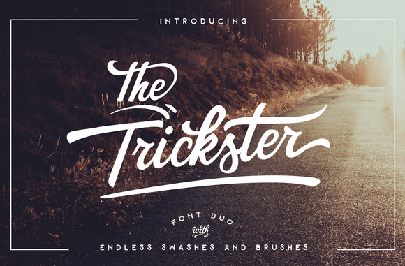 The Trickster: A Script Handwritten Font That Feels Like Magic