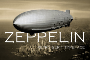 Zeppelin: A Vintage Serif Font That Anchors Your Campaign